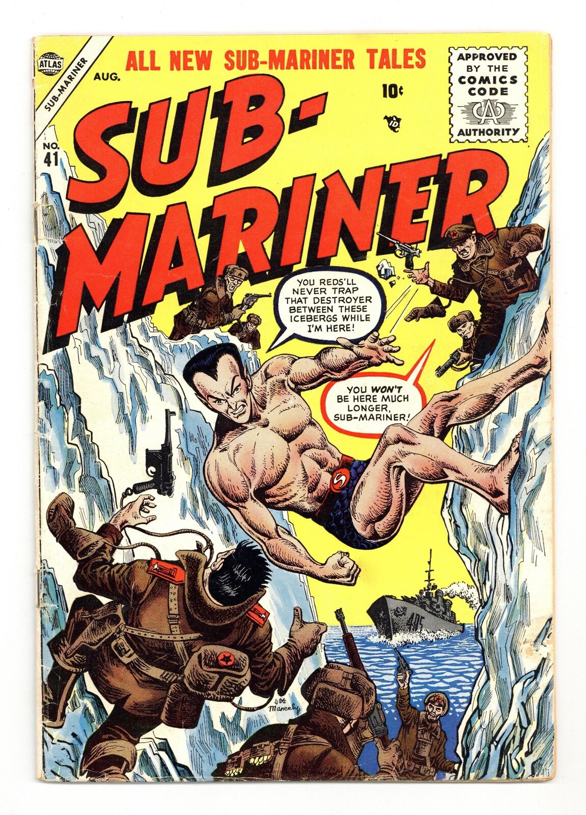 Sub-Mariner Comics #41 VG 4.0 RESTORED 1955