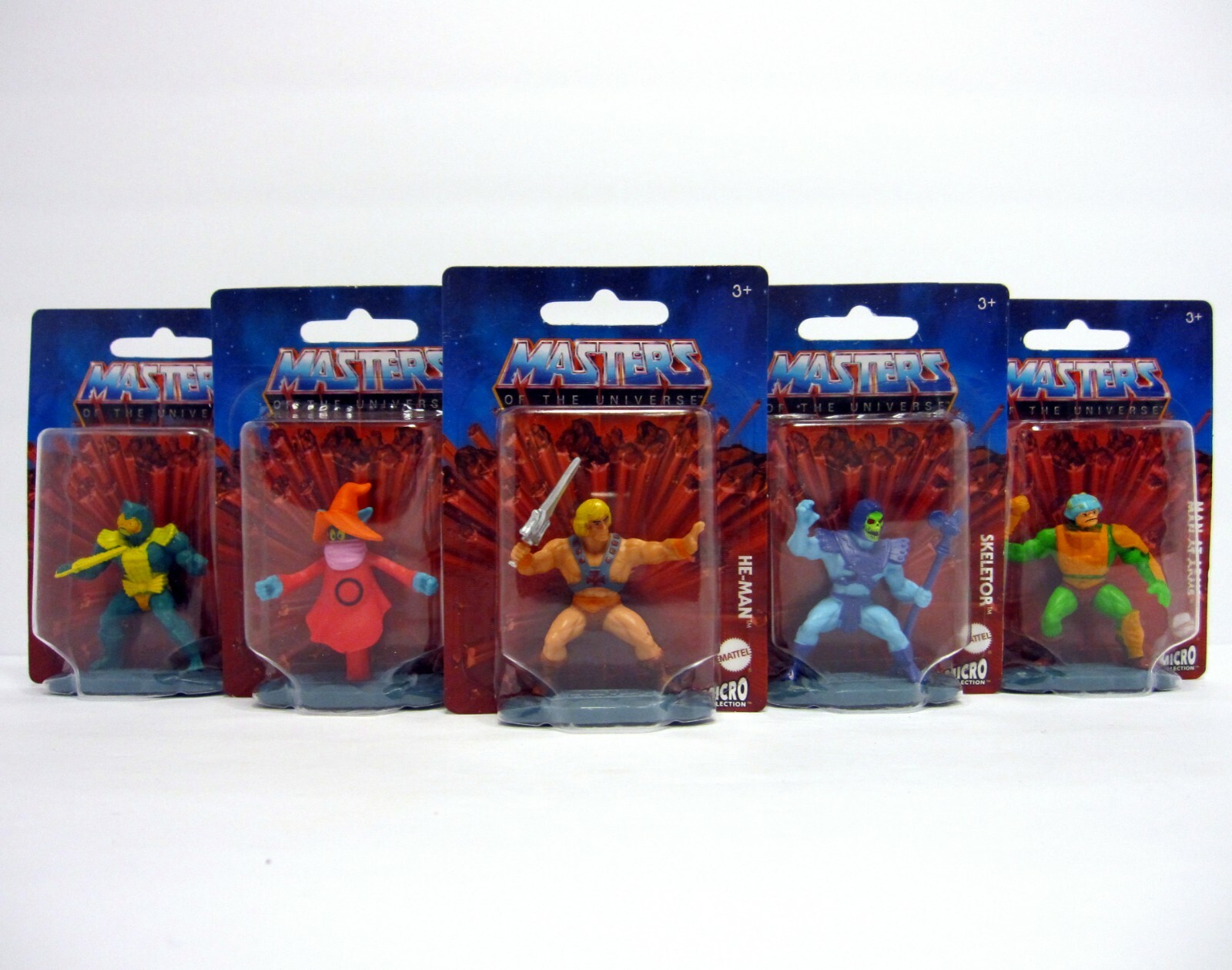 New Masters of the Universe Micro Collection Figures Cake Topper Full set Mattel New Masters of the Universe Micro Collection Figures Cake Topper Full set Mattel