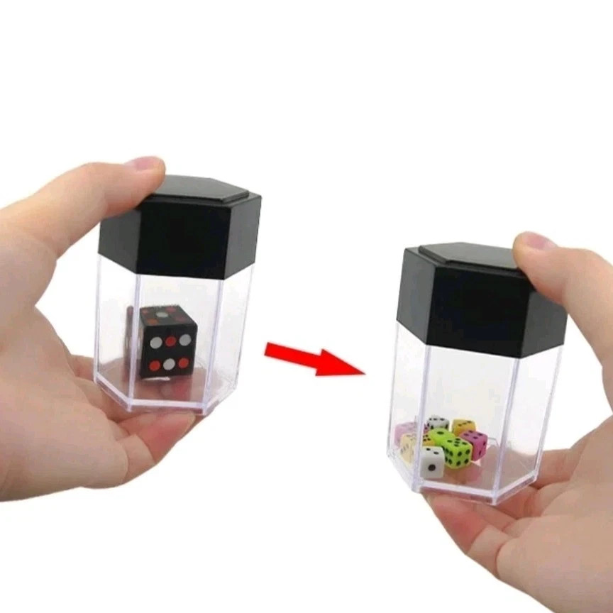 Exploding Dice Magic Trick - Burst Dice Magician Prop • Close-up Illusion Exploding Dice Magic Trick - Burst Dice Magician Prop • Close-up Illusion