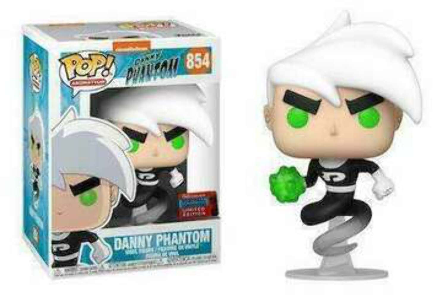Funko POP Animation: Nickelodeon Danny Phantom - Danny Phantom (2020 Fall Conve Funko POP Animation: Nickelodeon Danny Phantom - Danny Phantom (2020 Fall Conve