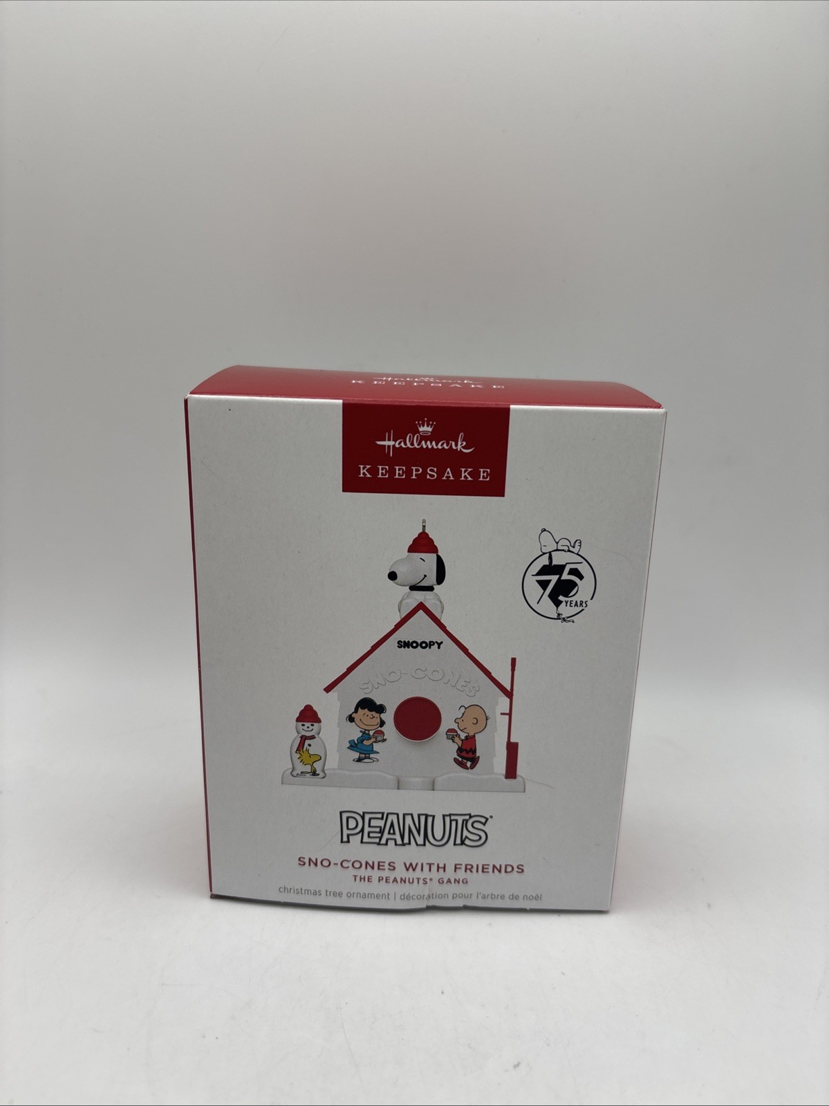 Hallmark Keepsake Snoopy Peanuts 75th Anniversary Sno-Cones Ornament Hallmark Keepsake Snoopy Peanuts 75th Anniversary Sno-Cones Ornament