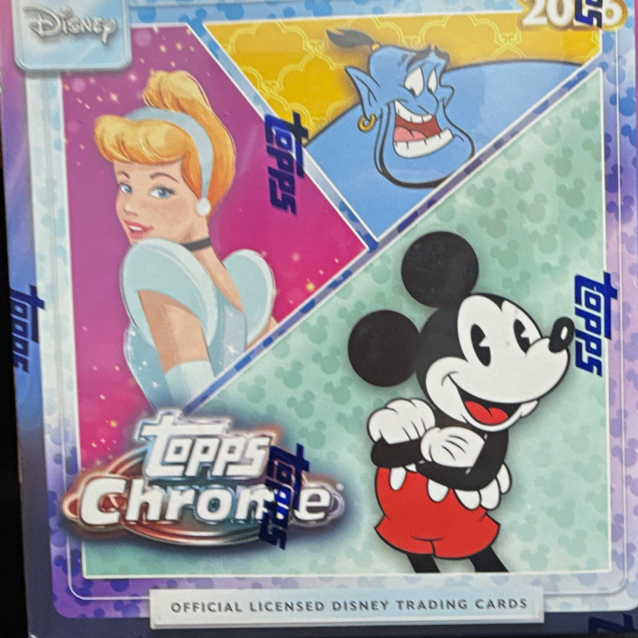 2026 Topps Chrome Disney Sealed Mega Boxes - 3 box lot 2026 Topps Chrome Disney Sealed Mega Boxes - 3 box lot