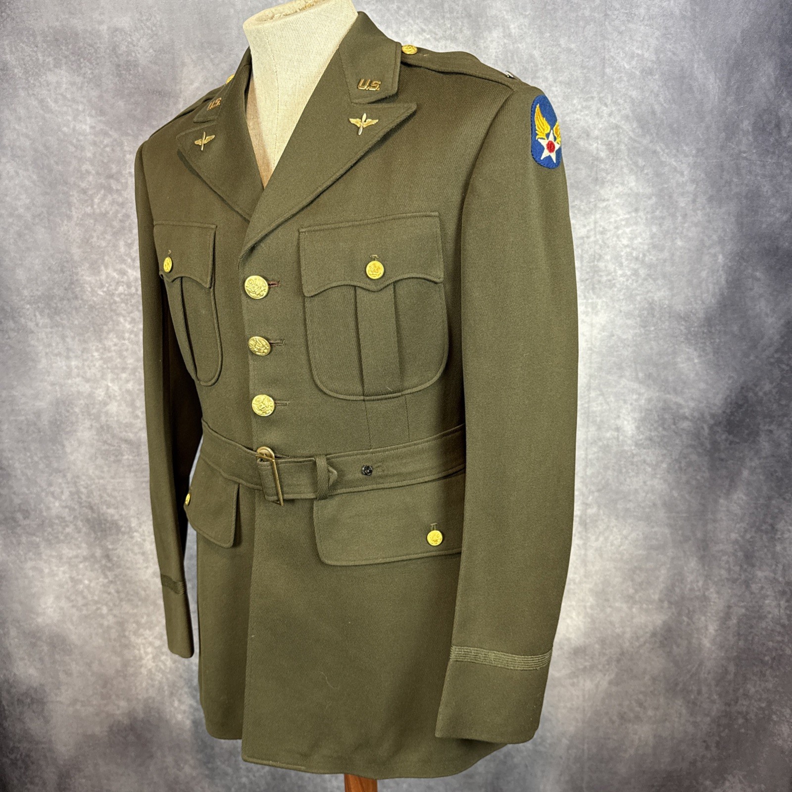 WWII Army Air Corps Air Force Pilot Made By Levi’s Strauss Rare Wartime Tailor WWII Army Air Corps Air Force Pilot Made By Levi’s Strauss Rare Wartime Tailor