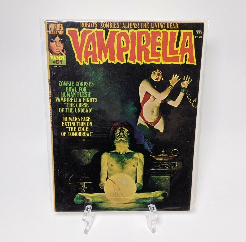 Vampirella Magazine - May 1976 - #51 - Warren Publishing Co. 