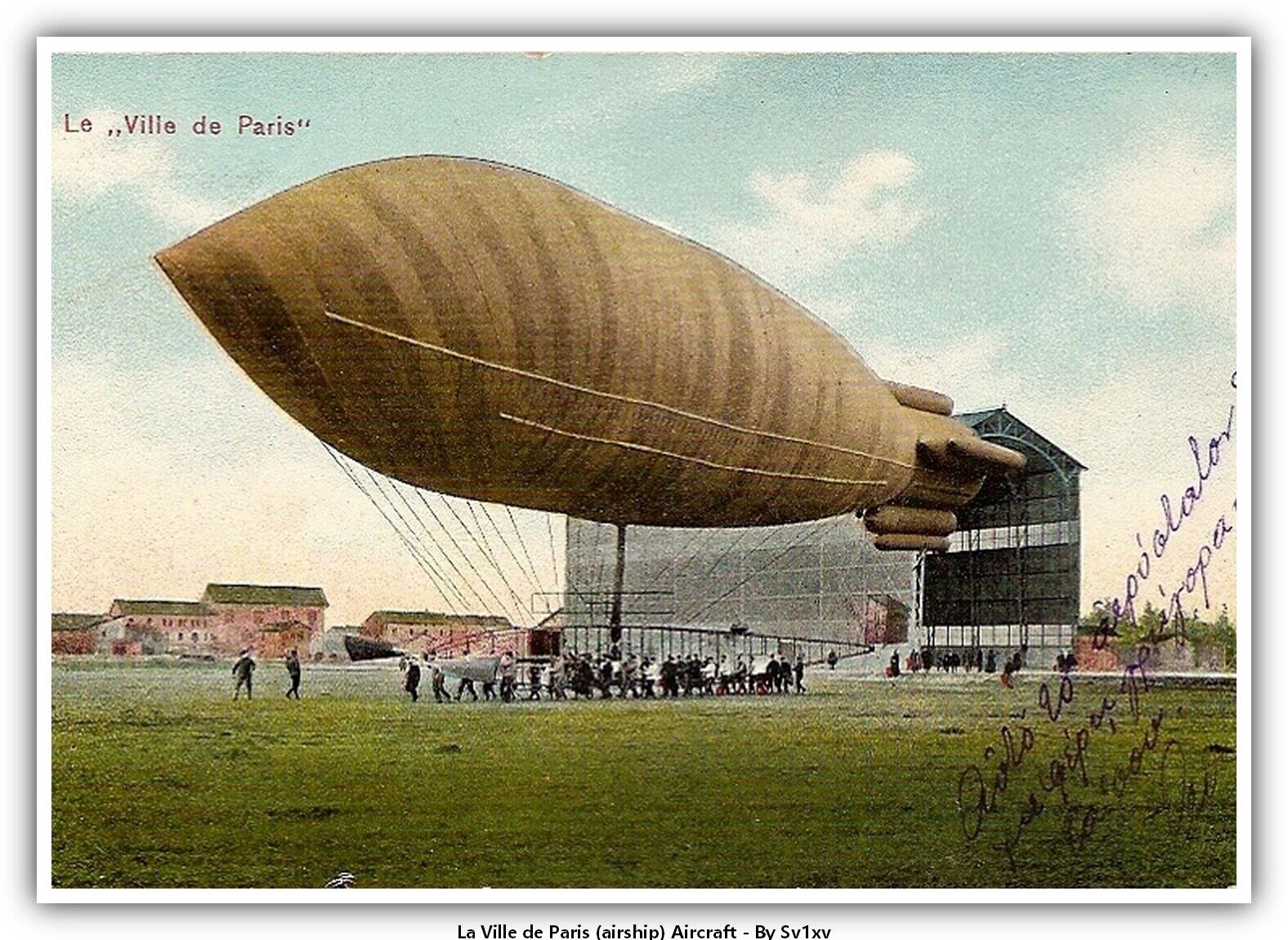 La Ville de Paris (airship) Aircraft