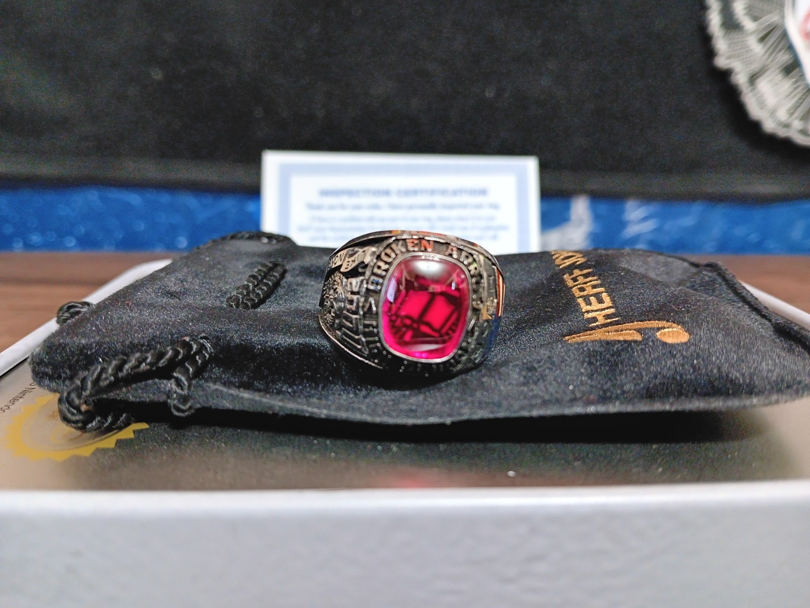 2004 BROKEN ARROW CLASS RING SIZE 13.5 WHITE ULTRIUM 2004 BROKEN ARROW CLASS RING SIZE 13.5 WHITE ULTRIUM