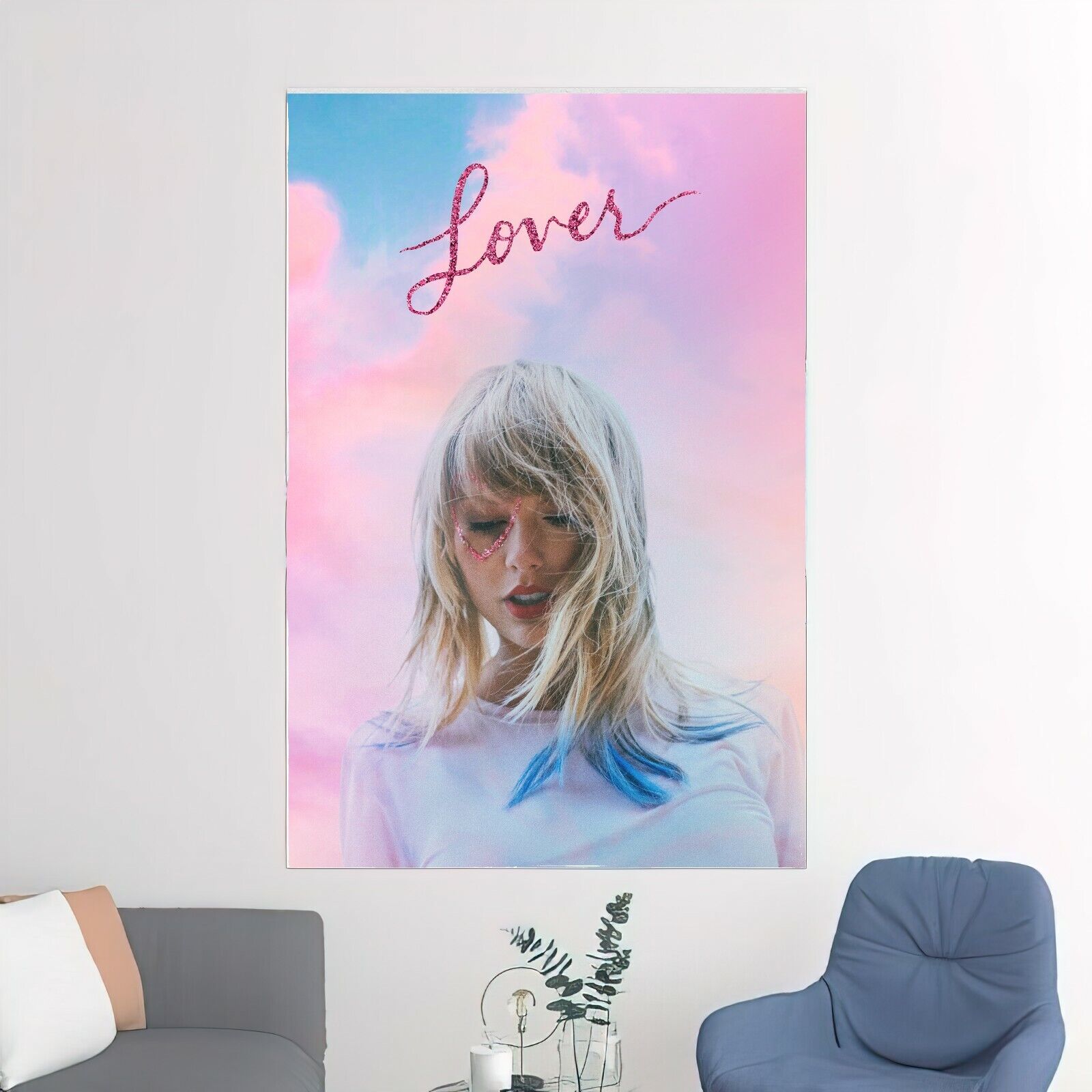 taylor swift Lover Album High resolution Art Poster