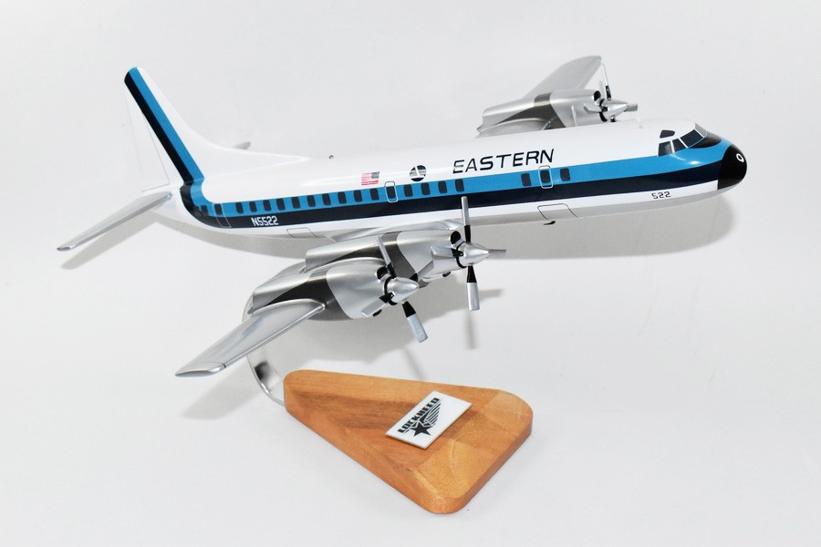 Lockheed Martin® L-188C Electra®, Eastern Airlines 1972, 18-inch Mahogany Model Lockheed Martin® L-188C Electra®, Eastern Airlines 1972, 18-inch Mahogany Model