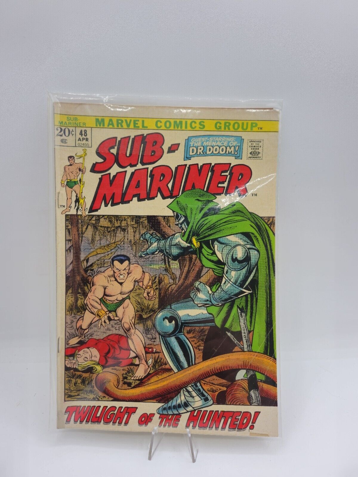 Prince Namor, The Sub-Mariner #48 Vol. 1 (1968) 1972 Marvel Comics