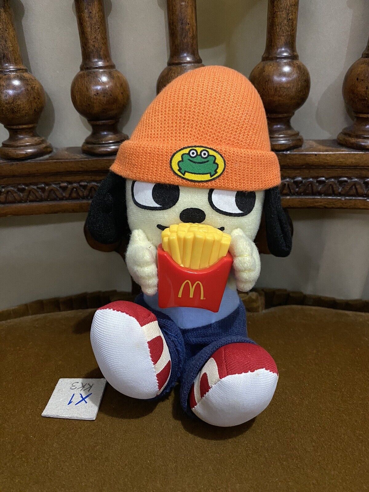 PaRappa the Rapper 5” Plush Doll Toy McDonald’s Sony