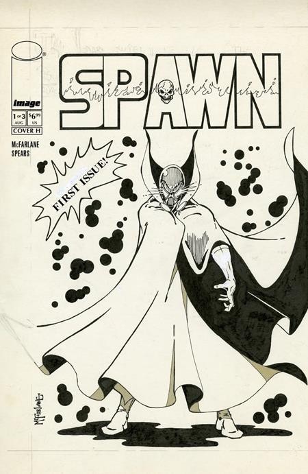SPAWN '77 #1 (1:100 TODD MCFARLANE RETRO ORIGINAL)(MARK SPEARS)(2026) ~ Image SPAWN '77 #1 (1:100 TODD MCFARLANE RETRO ORIGINAL)(MARK SPEARS)(2026) ~ Image