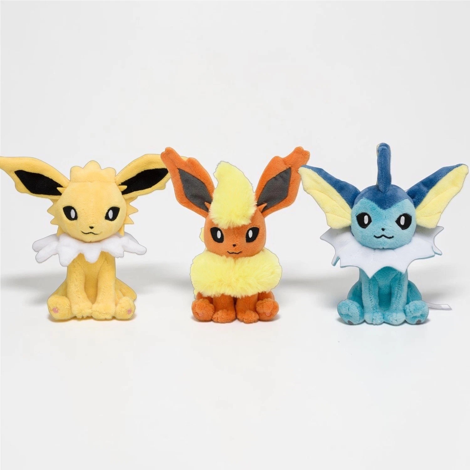 Pokemon Fit Jolteon Flareon Vaporeon Plush 3pcs Set Pokemon Center Japan Pokemon Fit Jolteon Flareon Vaporeon Plush 3pcs Set Pokemon Center Japan