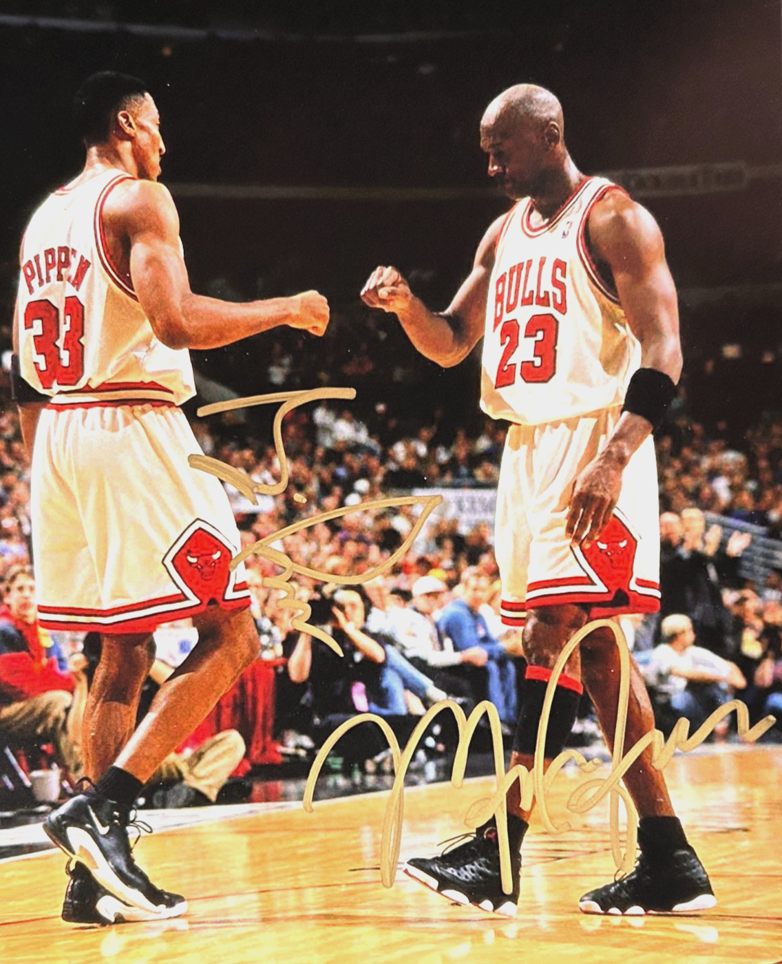 MICHAEL JORDAN & SCOTTY PIPPEN Signed 810\ MICHAEL JORDAN & SCOTTY PIPPEN Signed 810\