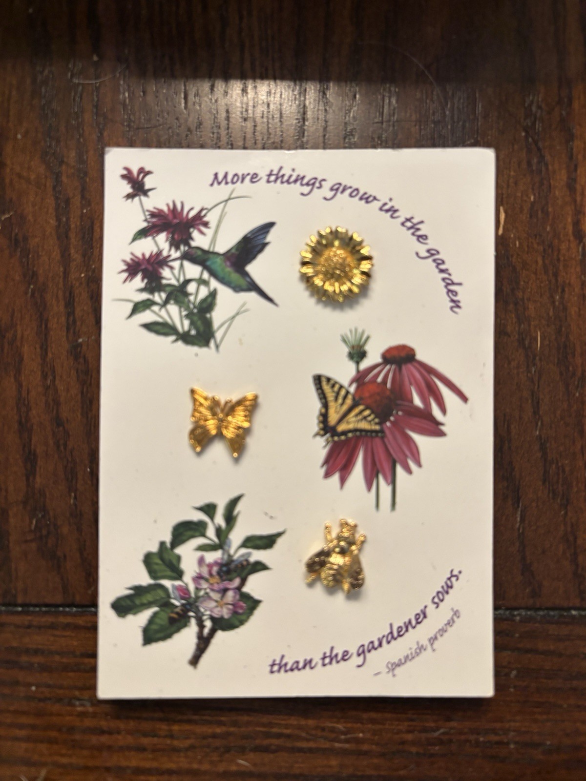 Vintage Reader’s Digest Garden Lapel Pin Set Butterfly Bee Sunflower USA Vintage Reader’s Digest Garden Lapel Pin Set Butterfly Bee Sunflower USA