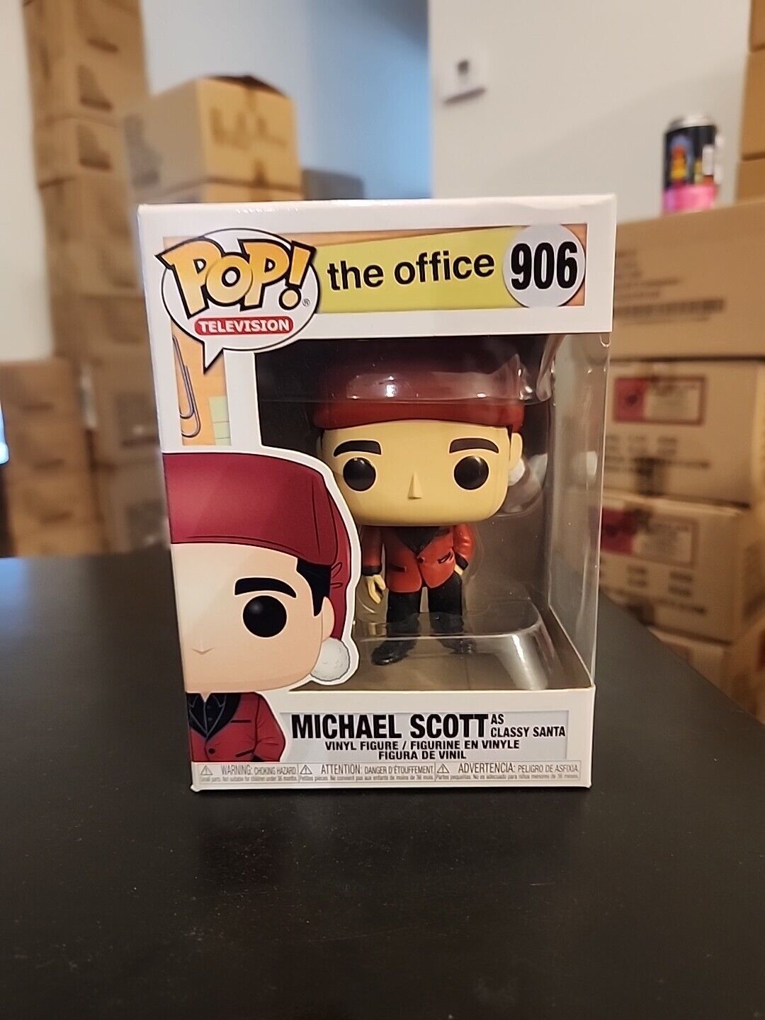 The Office Funko POP | Michael Scott as Classy Santa - Not Mint - See Pictures