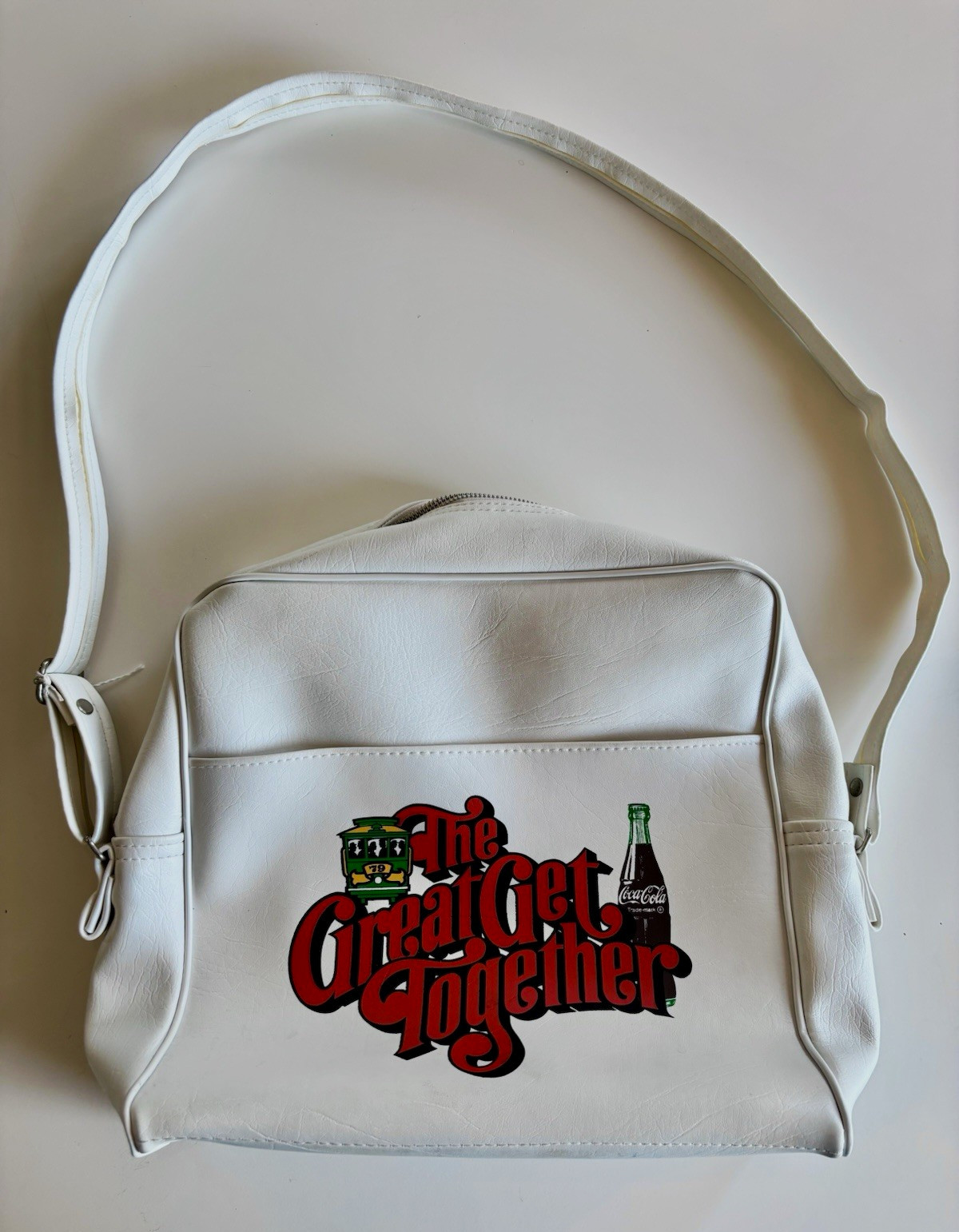 Vintage 1979 Coca-Cola Great Get Together San Francisco Bag & Map Rare Collectib Vintage 1979 Coca-Cola Great Get Together San Francisco Bag & Map Rare Collectib