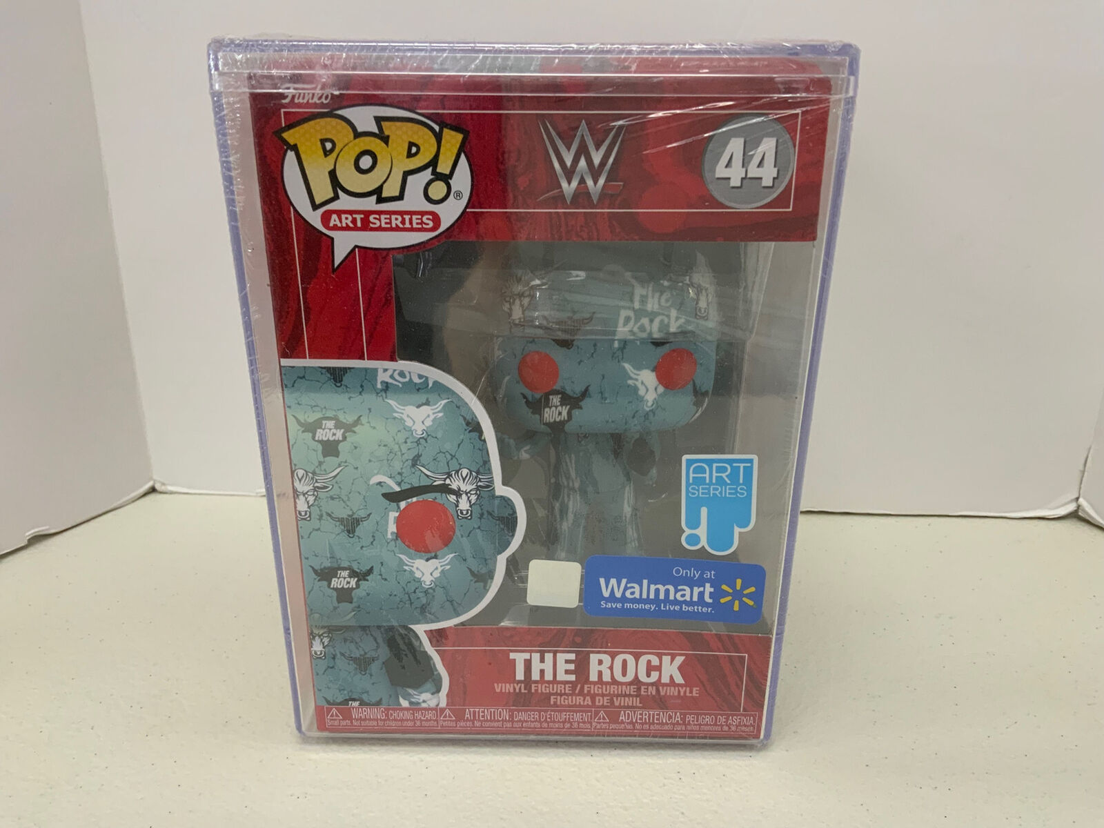Funko Pop Art Series WWE Walmart Exclusive The Rock - #44