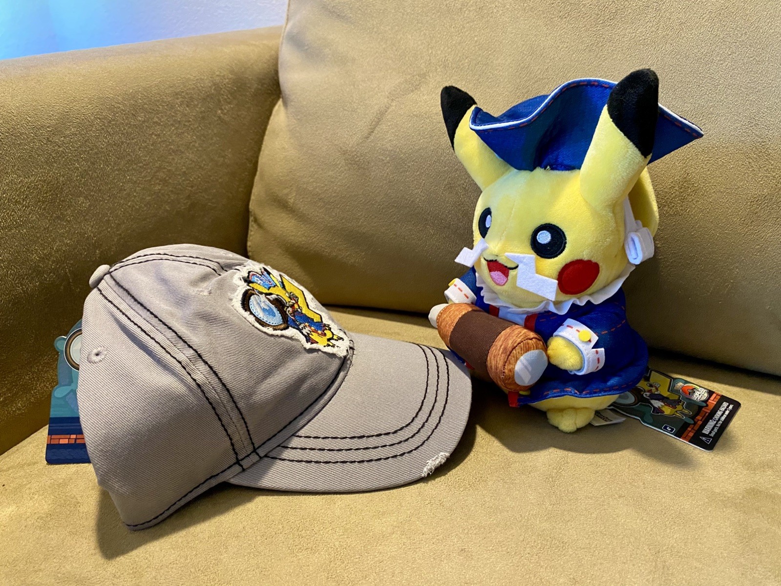 Pokémon 2015 World Championship Plush with baseball cap New With Tag