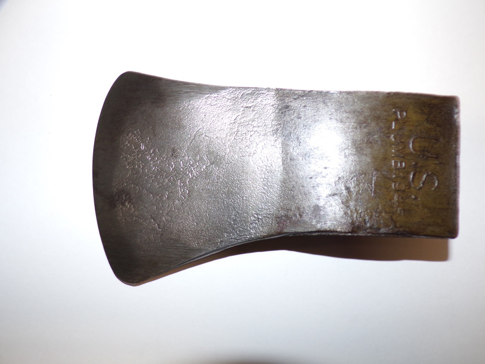 Vintage WW11 1945 U.S. Plumb Military Hatchet Axe Head - Collect - 1lb 2.4ozs