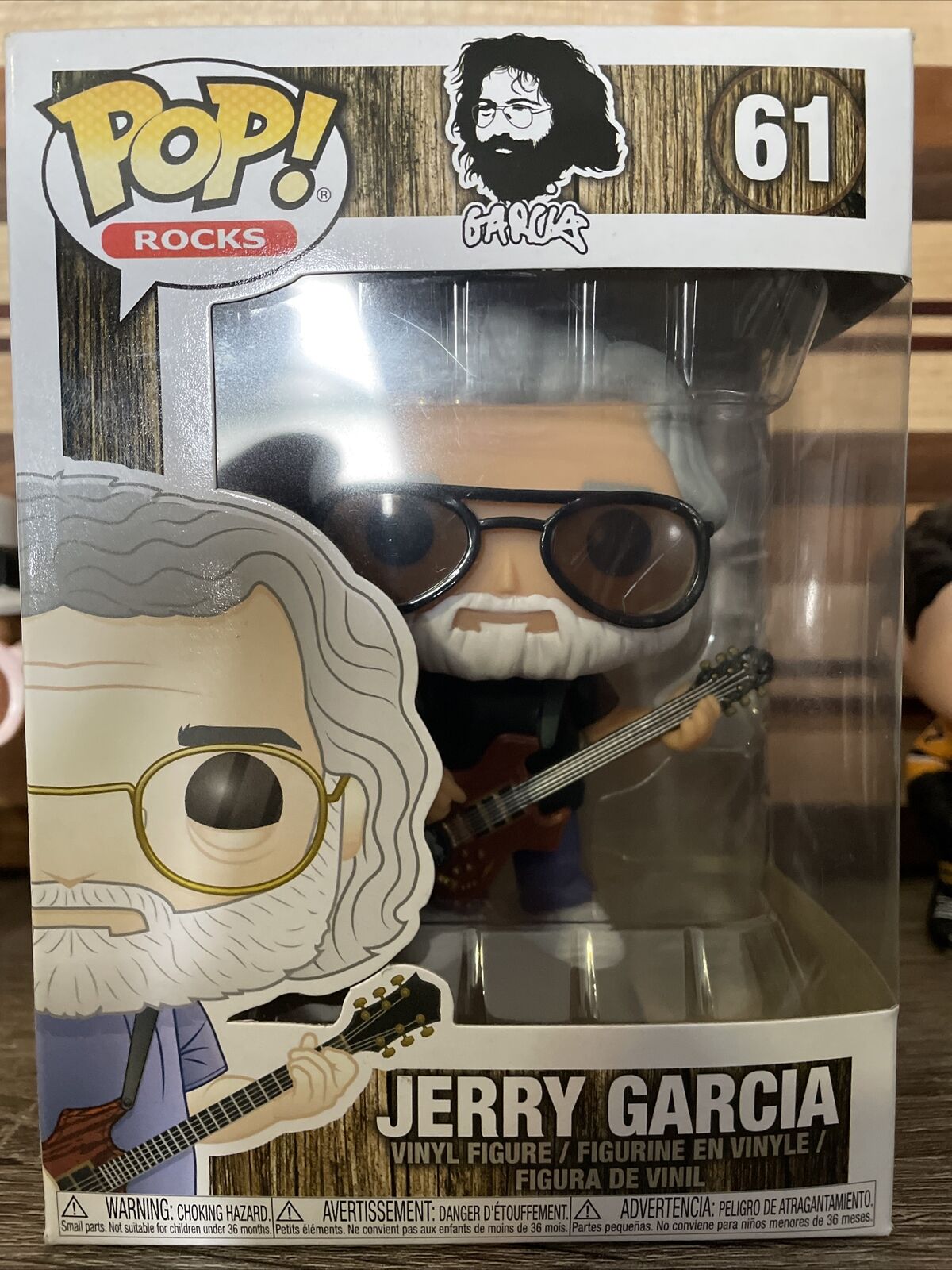 Funko POP ROCKS Garcia #61 Jerry Garcia 
