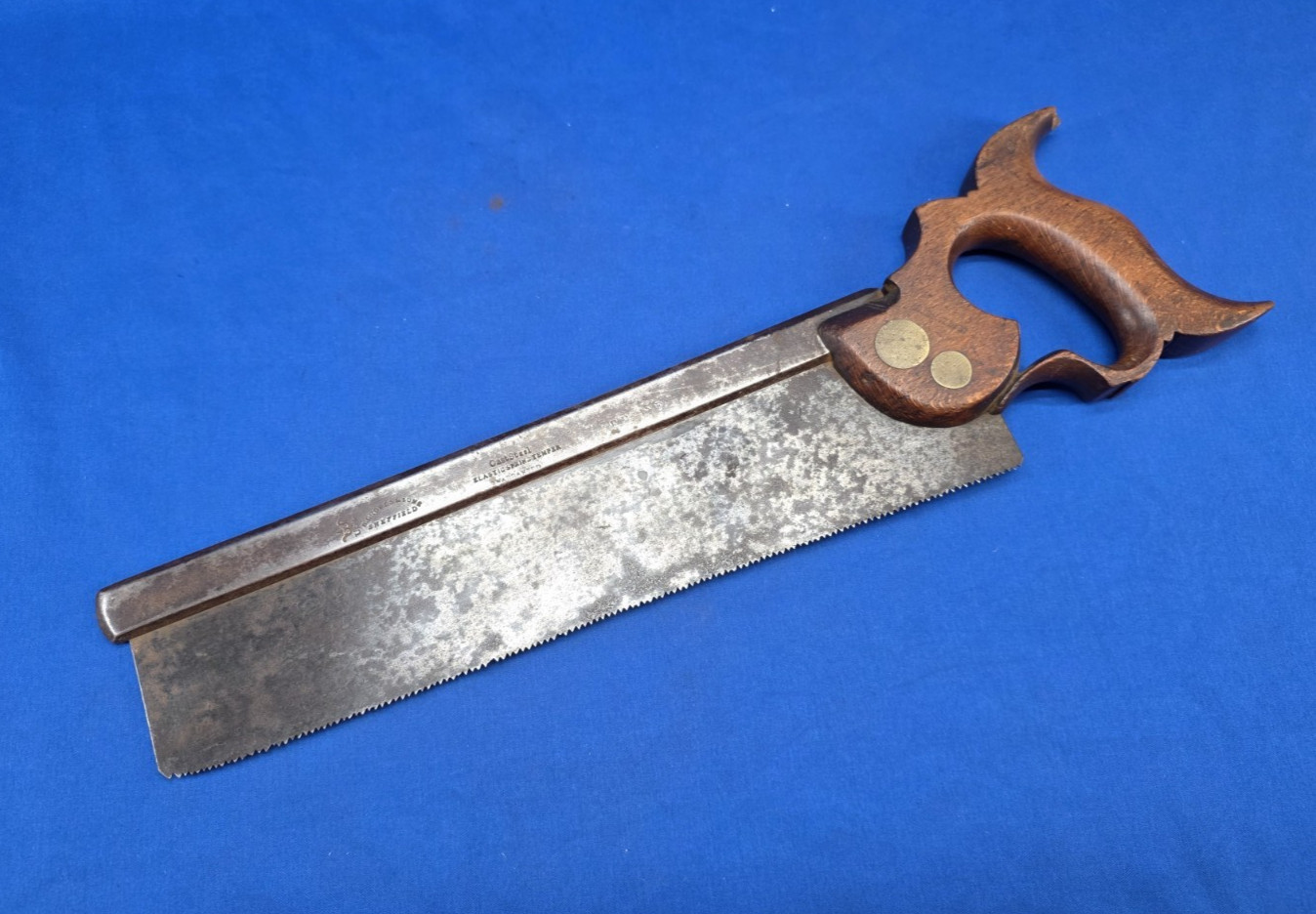 Vintage R. Groves & Sons Sheffield 14" Tenon Saw Vintage R. Groves & Sons Sheffield 14" Tenon Saw