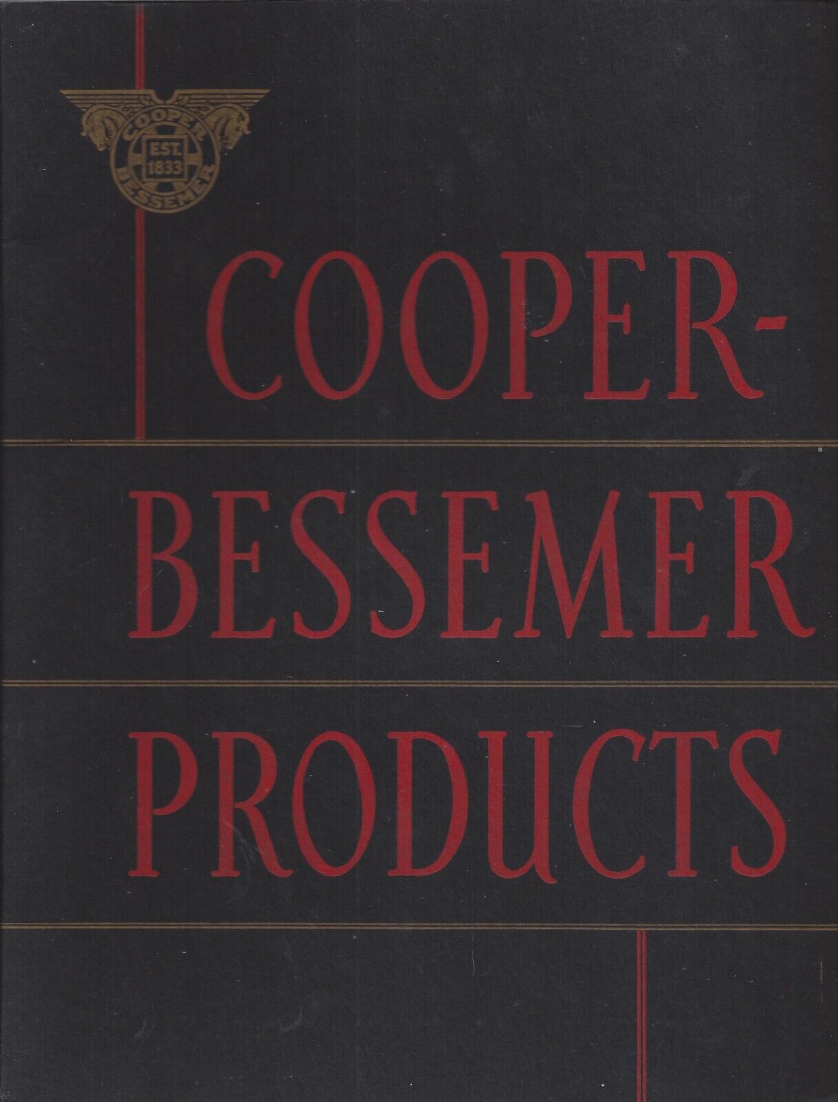 Vintage 1940's Ad Cooper Bessemer Products