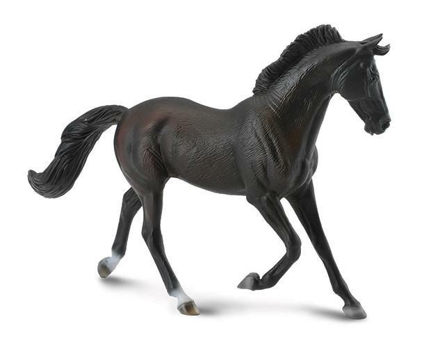 Breyer Horses CollectA Black Thoroughbred Mare Toy Figurine #88478 Breyer Horses CollectA Black Thoroughbred Mare Toy Figurine #88478