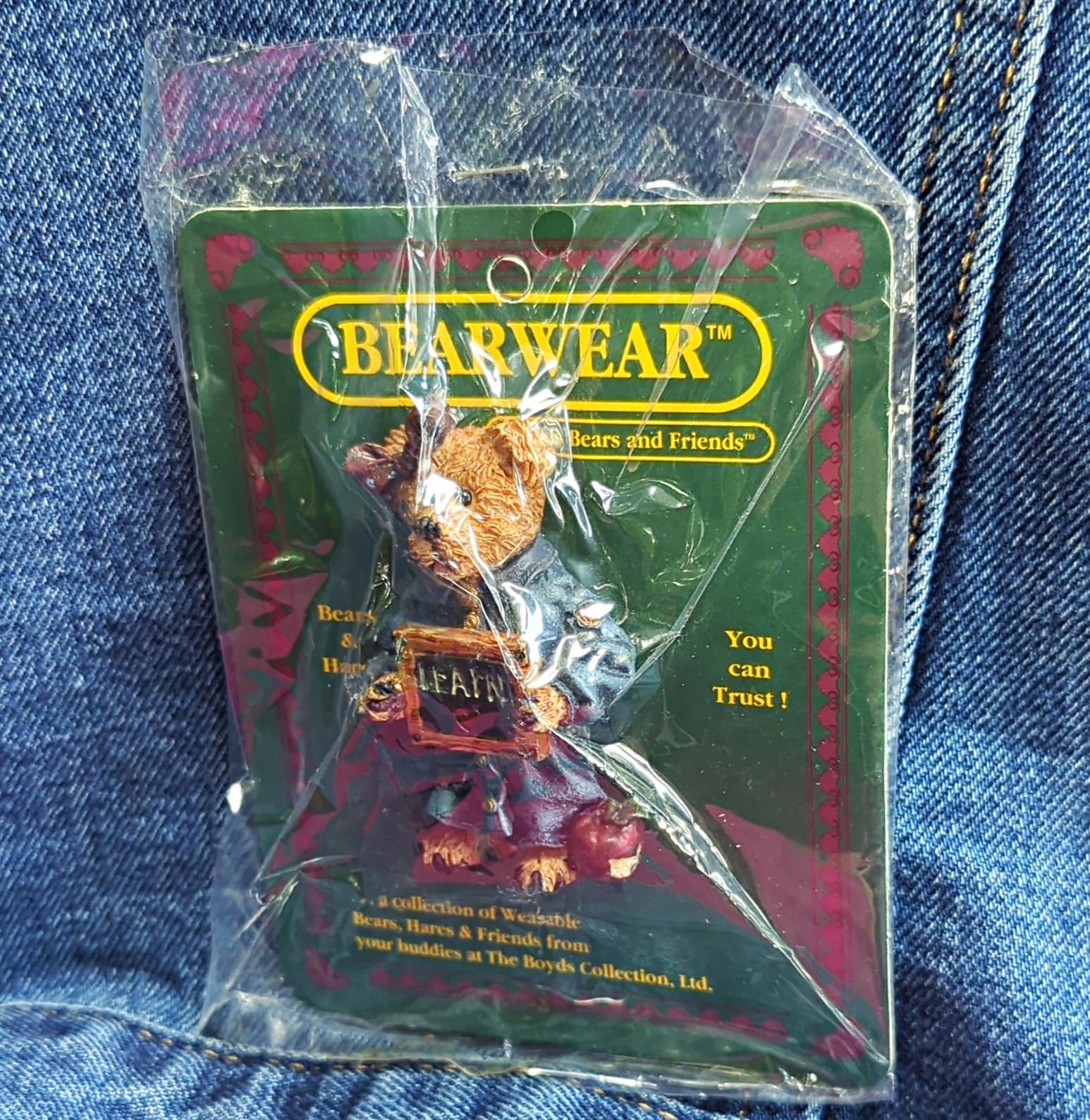 Boyds Bears & Friends Ms. Bruin Bearwear Pin Teacher Boyds Bears & Friends Ms. Bruin Bearwear Pin Teacher