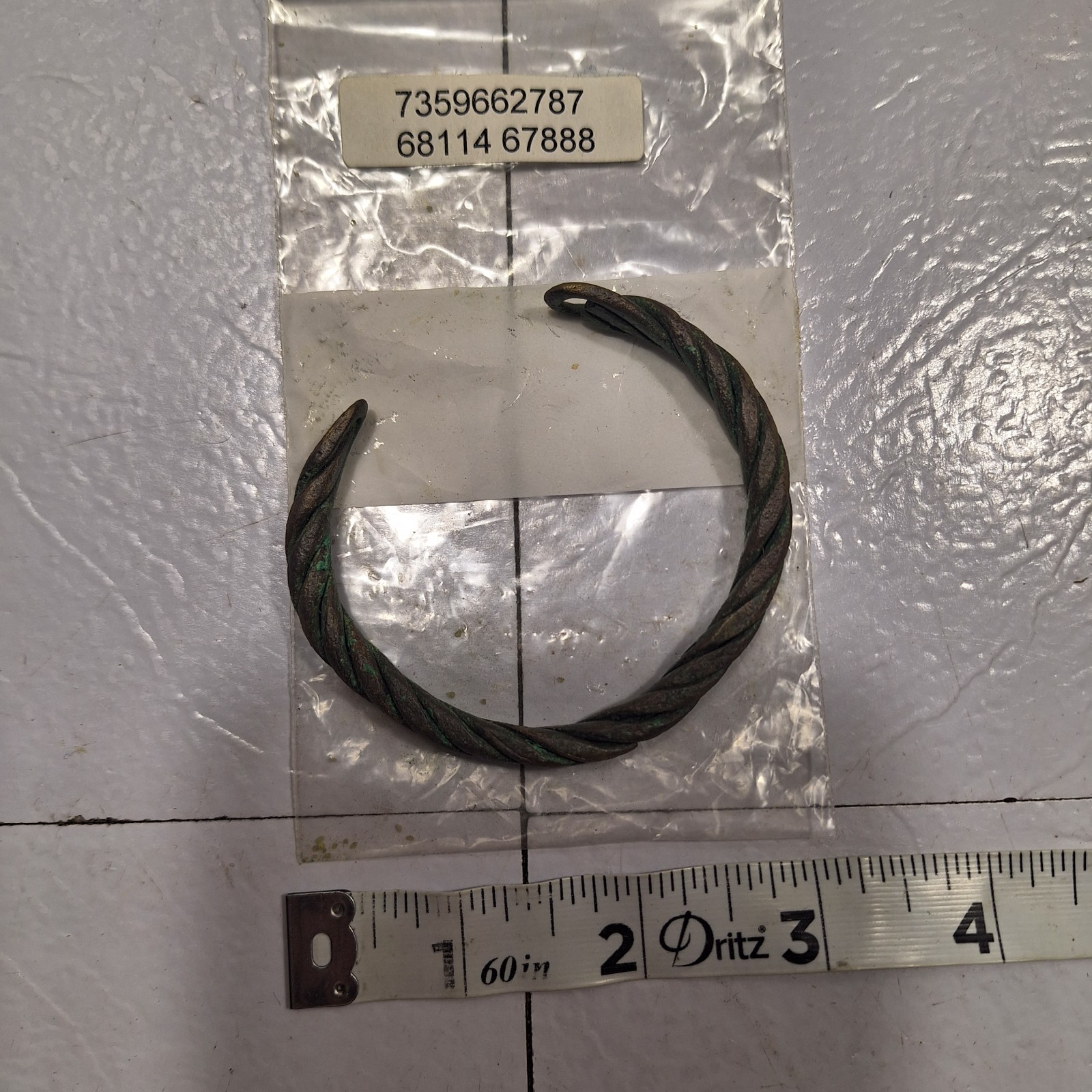 Ancient Celtic or Roman bracelet – 3rd–1st Century BC Druid 300-100 BC