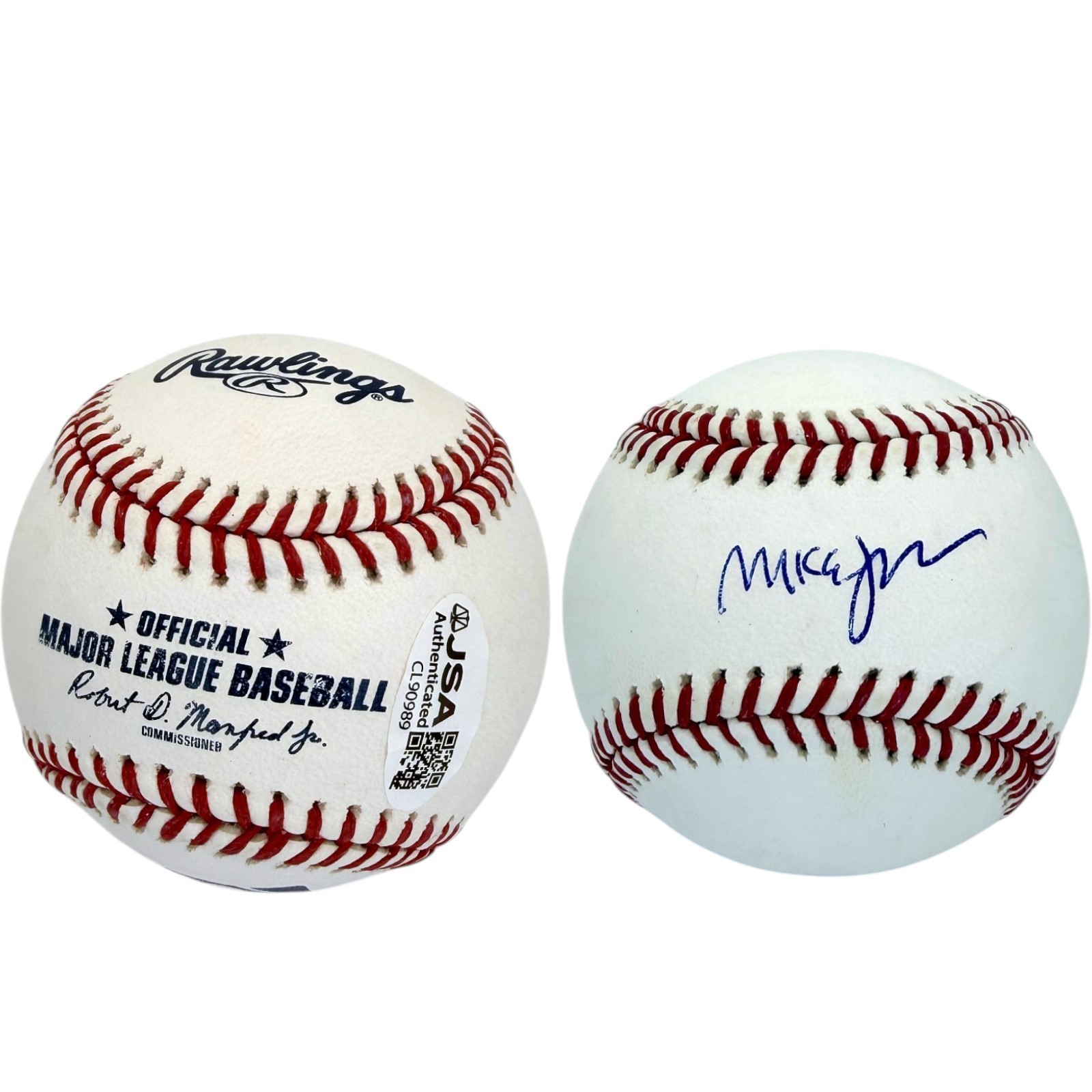 MIKE JOHNSON SIGNED OFFICIAL MLB BASEBALL SPEAKER OF THE HOUSE JSA