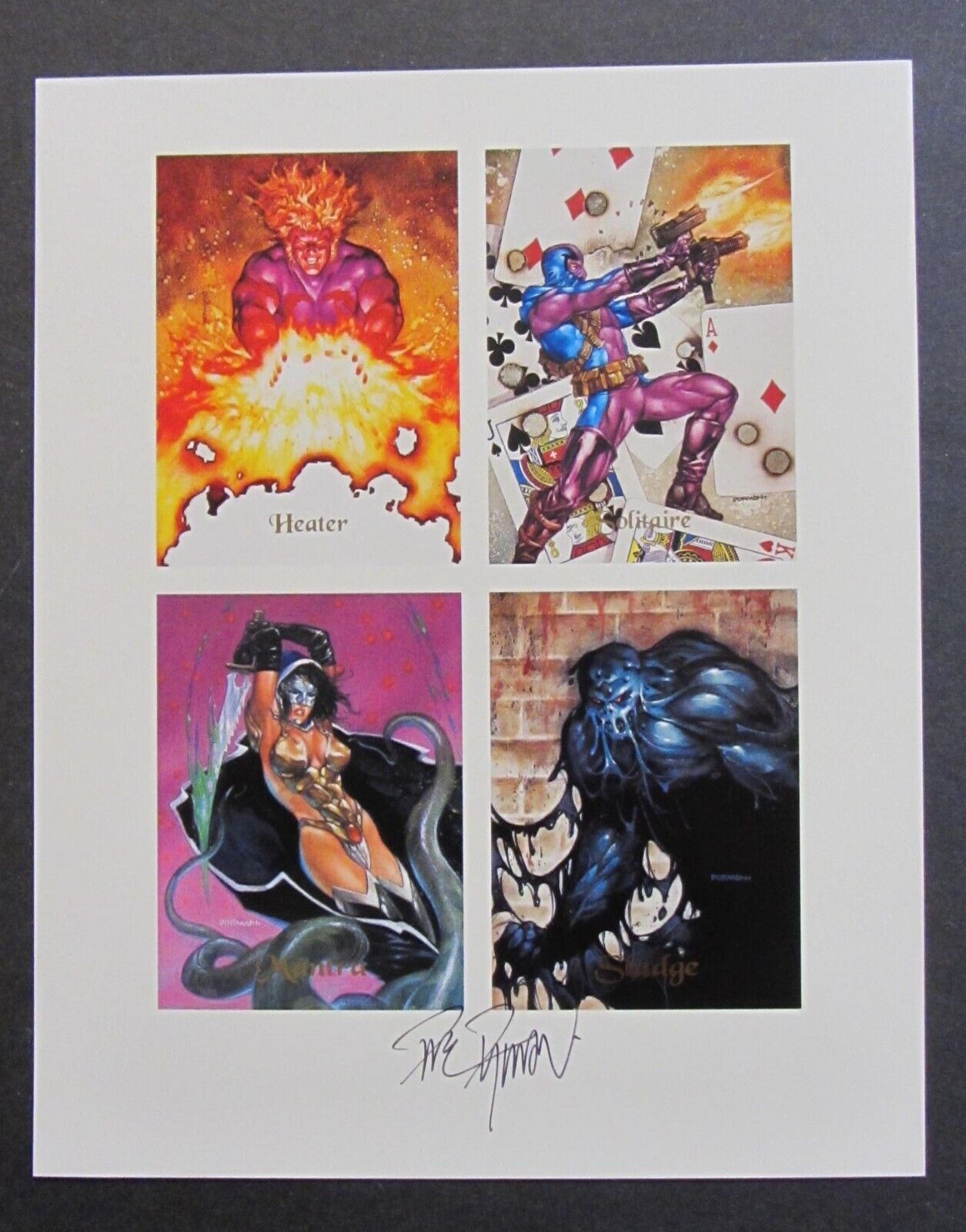 Skybox Limited Edition 1994 ULTRAVERSE EDITION SIGNED BY ARTIST DAVE DORMAN.