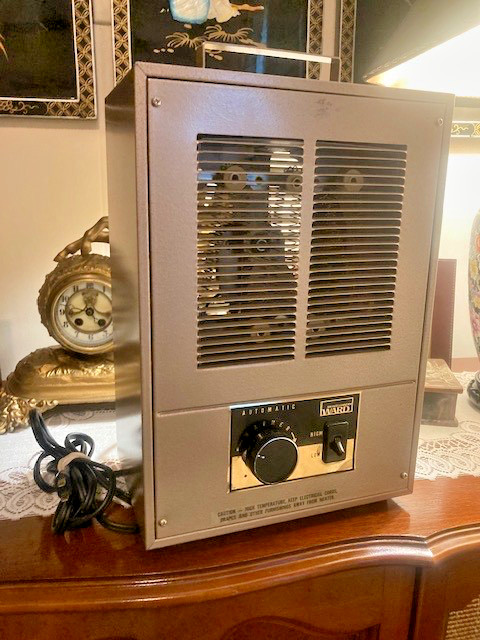 Montgomery Ward Heater Fan Retro NEW OLD STOCK Model VWN 47005 A Electric RARE Montgomery Ward Heater Fan Retro NEW OLD STOCK Model VWN 47005 A Electric RARE