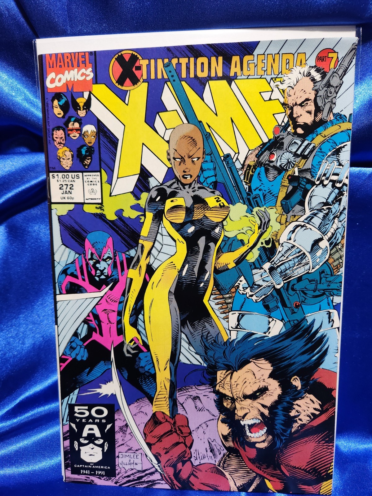 Uncanny X-Men #272 VF Signed By Lee & Claremont Inside Uncanny X-Men #272 VF Signed By Lee & Claremont Inside