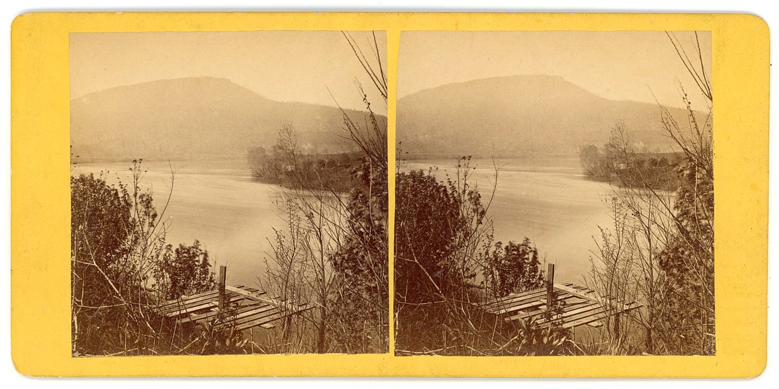TENNESSEE STEREOVIEW - Chattanooga - Lookout Mountain - 1860s EARLY