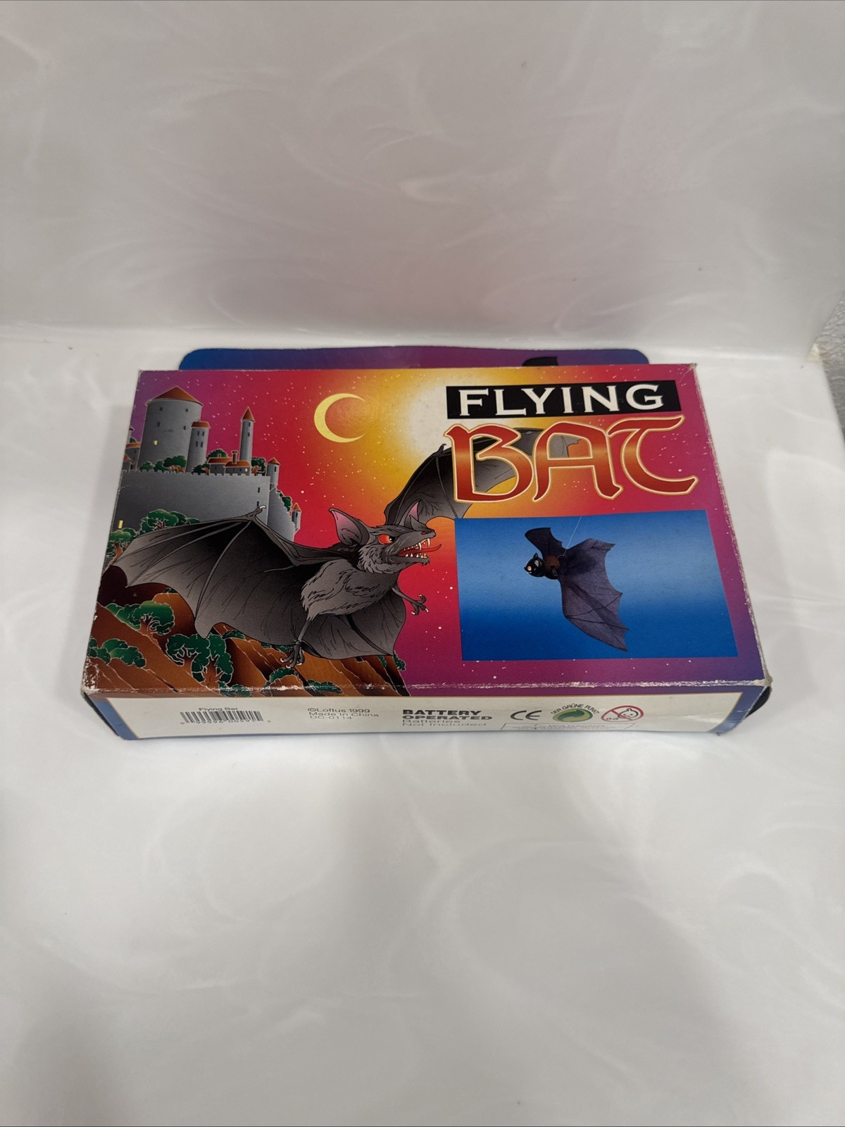 Vintage 1999 Loftus Flying Bat Eyes Glow Red Halloween Decoration Electronic Vintage 1999 Loftus Flying Bat Eyes Glow Red Halloween Decoration Electronic