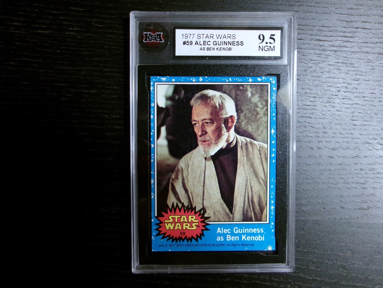 1977 STAR WARS #59 Alec Guinness As Ben Kenobi KSA 9.5 (PSA 10/APR $2,900) GEM💎 1977 STAR WARS #59 Alec Guinness As Ben Kenobi KSA 9.5 (PSA 10/APR $2,900) GEM💎
