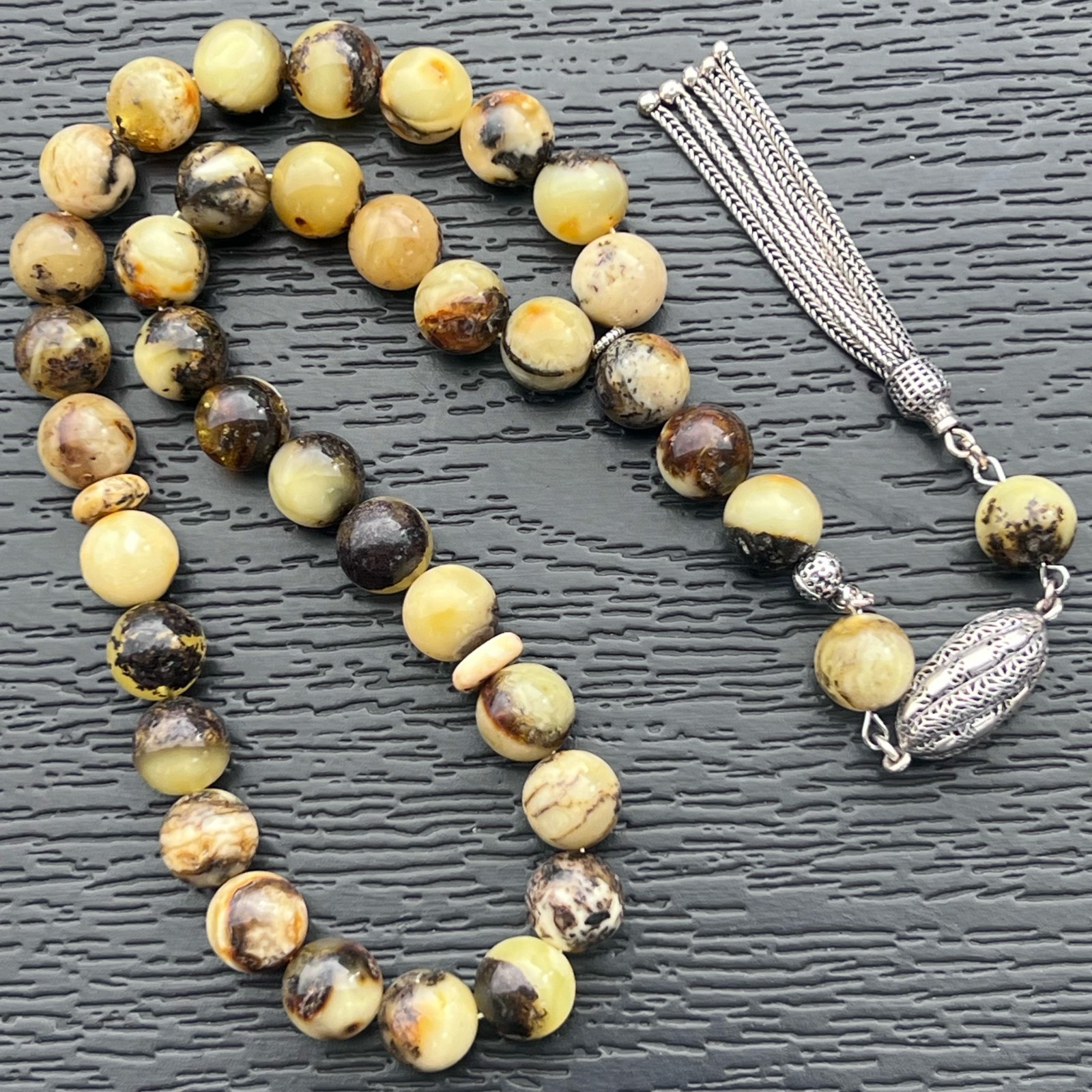 Baltic Amber Rosary, 26 Gram, 8 milim, Kehribar Tesbih, Tesbih, Misbaha Baltic Amber Rosary, 26 Gram, 8 milim, Kehribar Tesbih, Tesbih, Misbaha