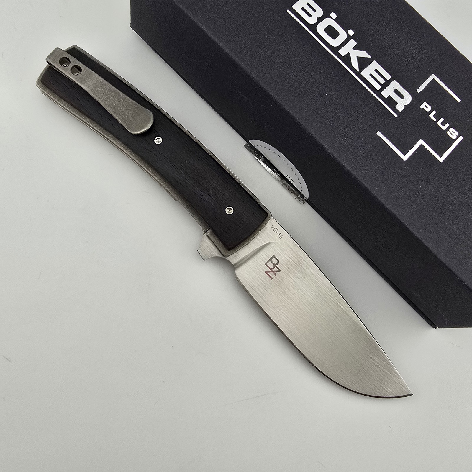 Boker Plus FR Folding Knife VG10 Cocobolo Titanium Frame Lock 01BO744 Boker Plus FR Folding Knife VG10 Cocobolo Titanium Frame Lock 01BO744