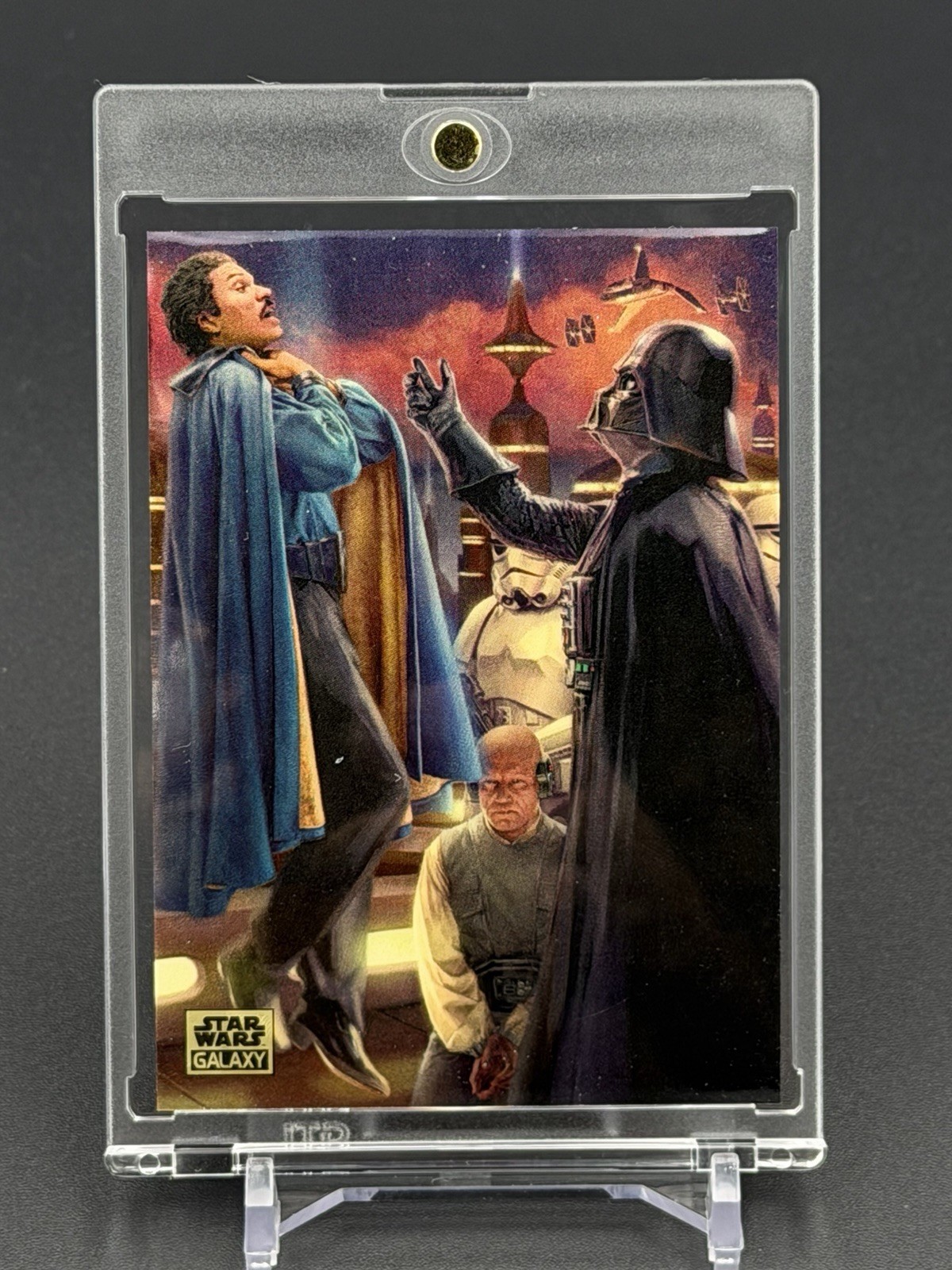 2024 Topps Chrome Star Wars Galaxy #3 "Not Part Of The Bargain" 1/1 Superfractor 2024 Topps Chrome Star Wars Galaxy #3 "Not Part Of The Bargain" 1/1 Superfractor