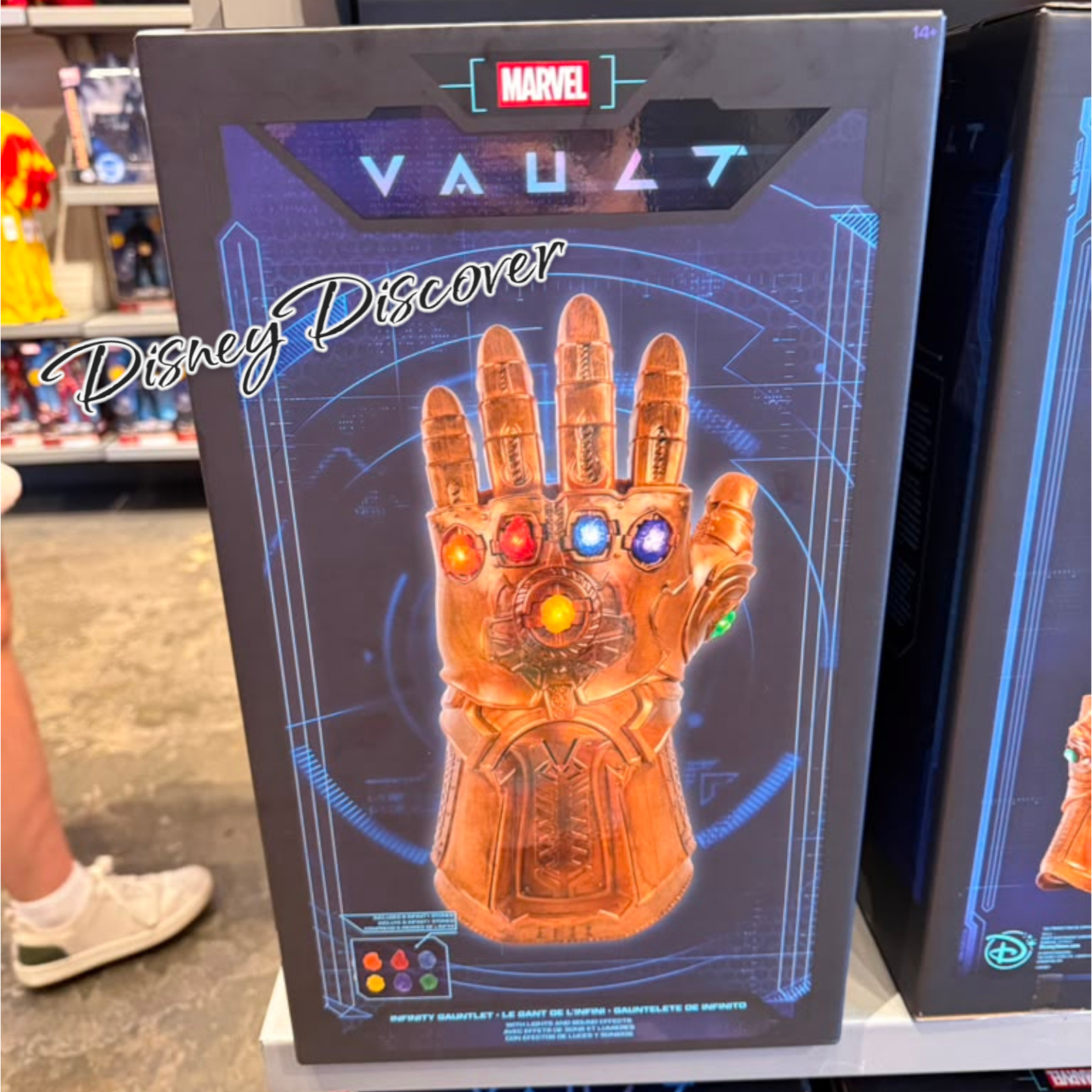 Disney Epcot Marvel Guardians Of The Galaxy Thanos Infinity Gauntlet New Disney Epcot Marvel Guardians Of The Galaxy Thanos Infinity Gauntlet New