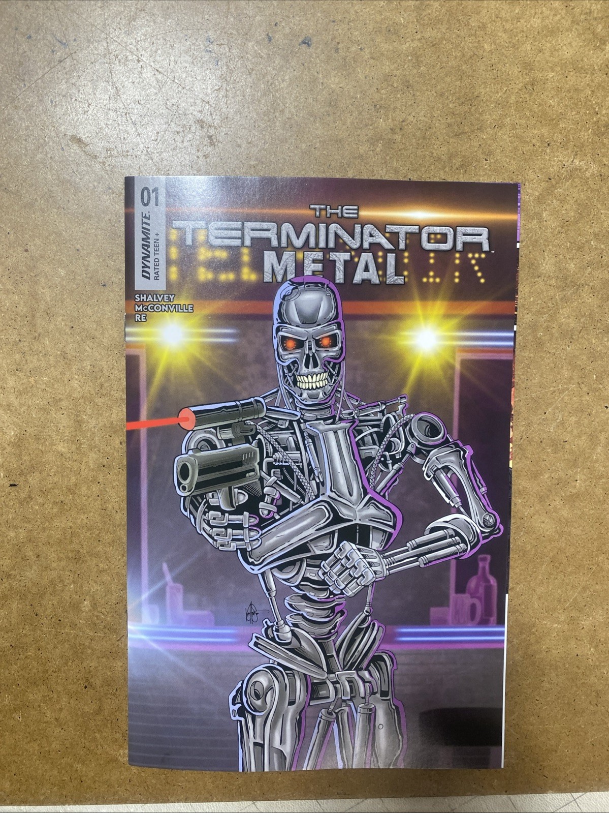 Terminator Metal #1 Ken Haesar Blind Bag Variant Cover S Dynamite NM Terminator Metal #1 Ken Haesar Blind Bag Variant Cover S Dynamite NM