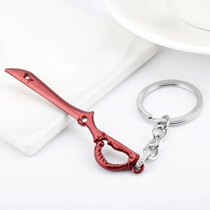Brand New Kill La Kill Ryuko Matoi Red Scissor Blade Metal Keychain Brand New Kill La Kill Ryuko Matoi Red Scissor Blade Metal Keychain