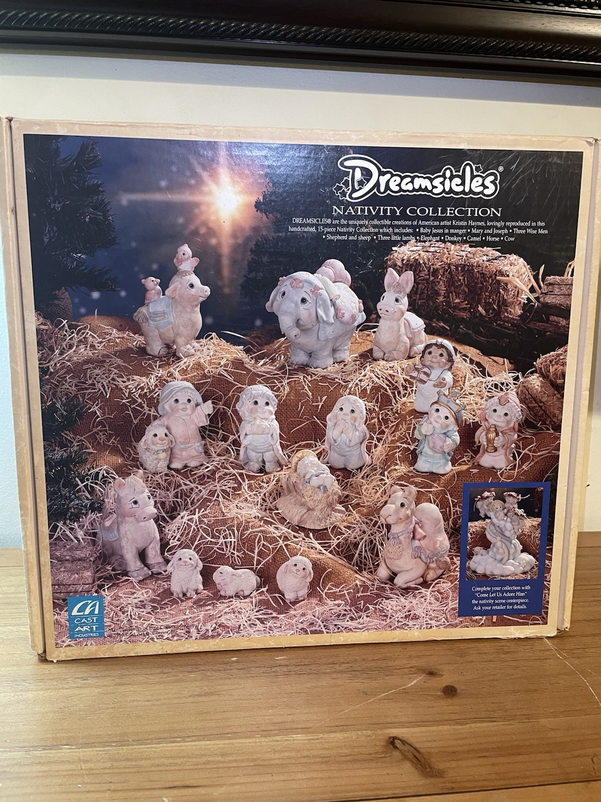 Vintage 1995 Dreamsicles Nativity Collection Complete 15 Pc Set Original Box Vintage 1995 Dreamsicles Nativity Collection Complete 15 Pc Set Original Box