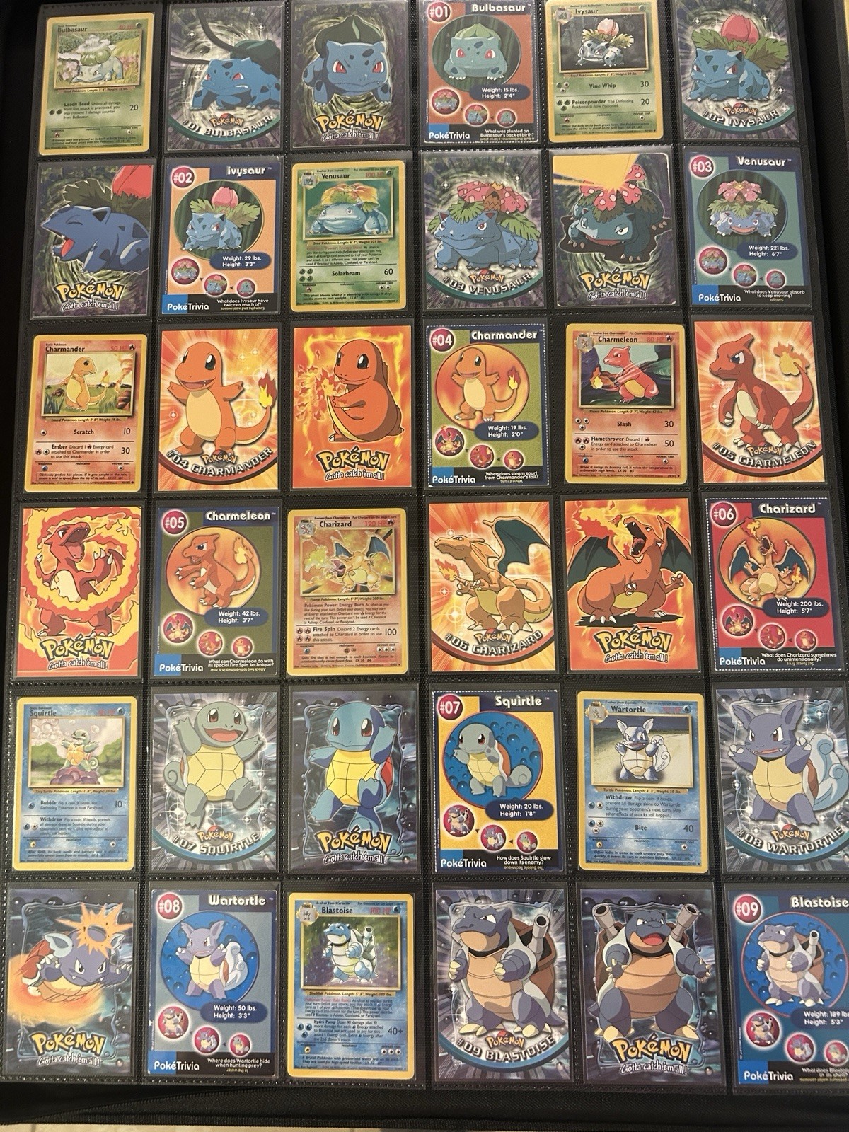 Pokémon Master Set Complete Base Set, Jungle, Fossil, Topps Series 1, 2, 3, 151