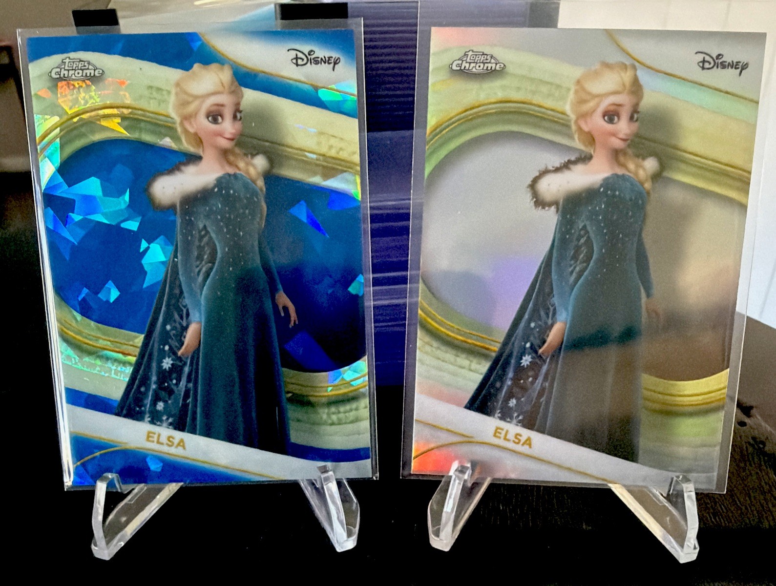 2025 Topps Disney Chrome Sapphire Edition & Chrome Refractor Elsa Frozen #111 2025 Topps Disney Chrome Sapphire Edition & Chrome Refractor Elsa Frozen #111