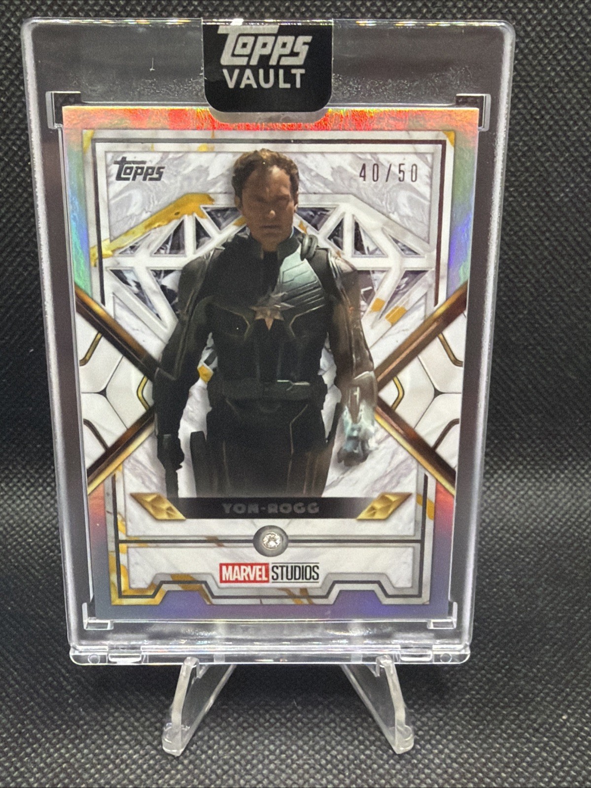 2026 Topps Marvel Vault Yon-Rogg With Diamond /50 Jude Law 2026 Topps Marvel Vault Yon-Rogg With Diamond /50 Jude Law
