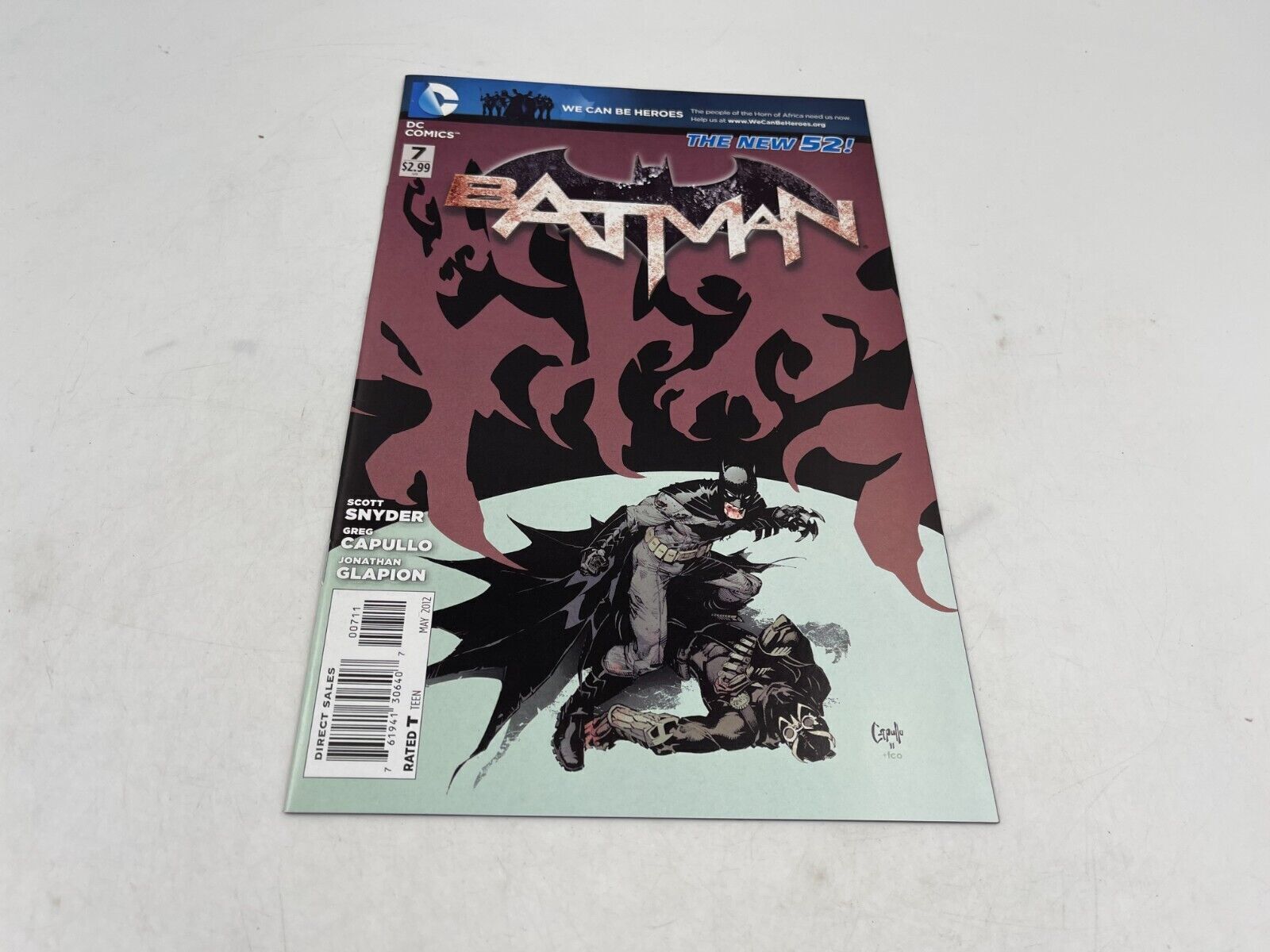 Batman #7 New 52 1st Harper Row Bluebird Gotham Knights DC Comics 2011