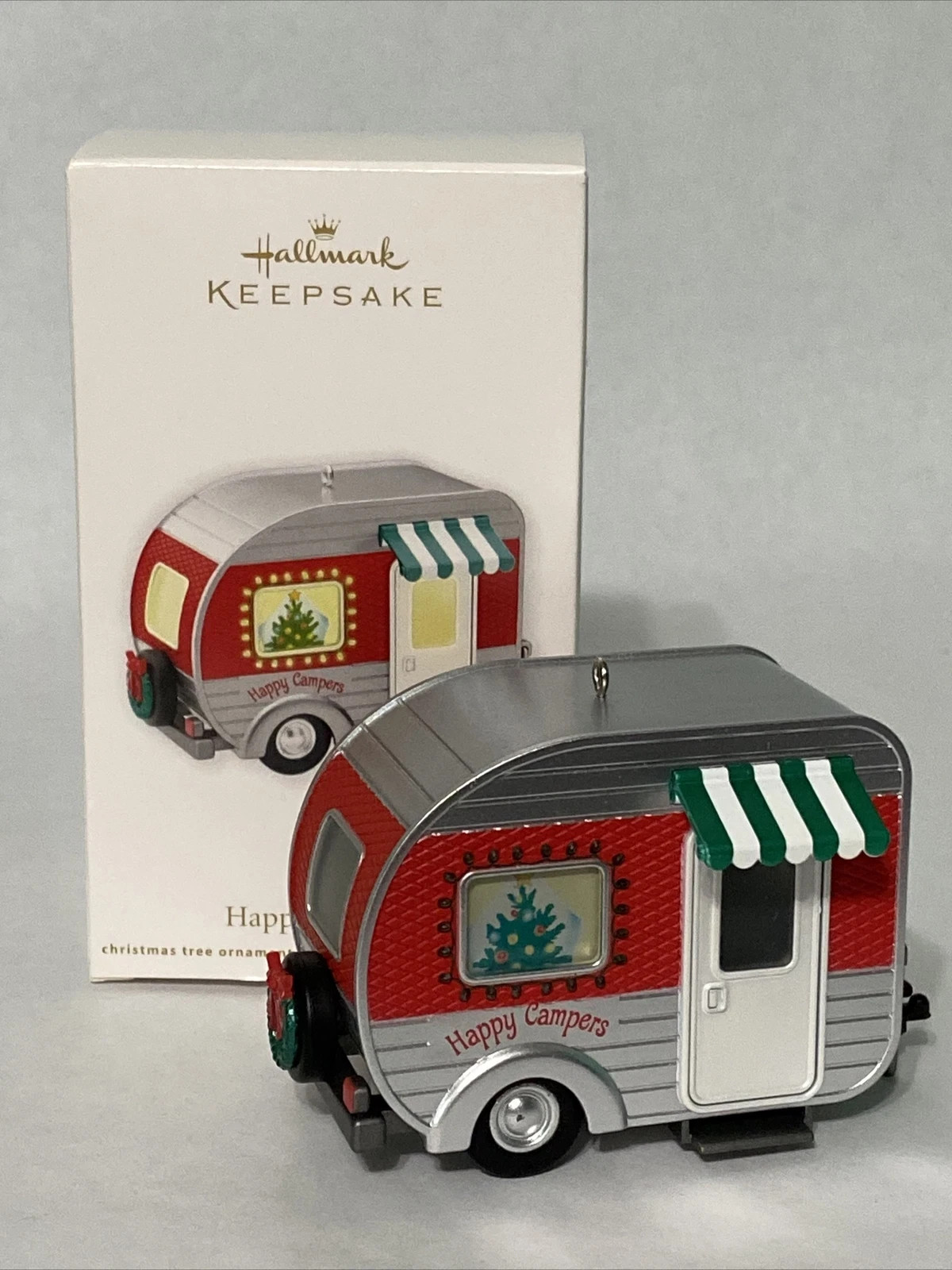 Hallmark Keepsake 2012 HAPPY CAMPERS LIGHT-UP Ornament_--522-48