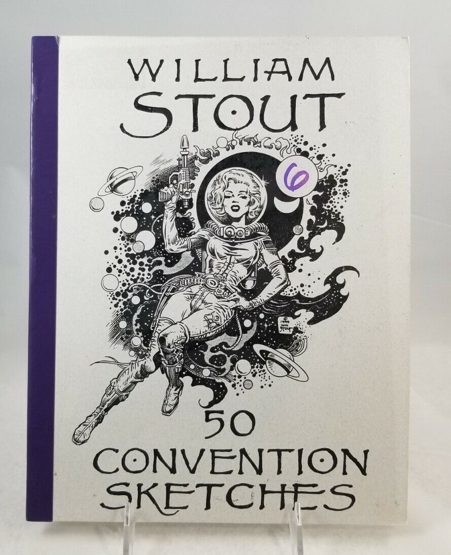 William Stout: 50 Convention Sketches (Volume 6) - 1999 signed #581/950