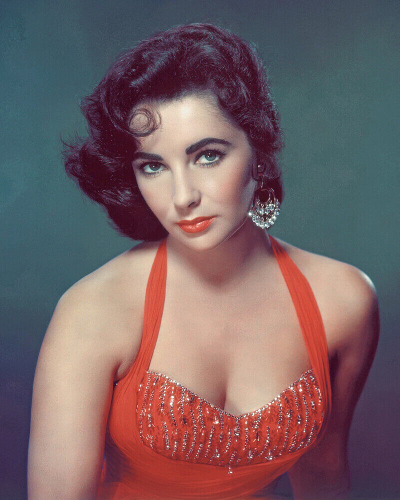 8x10 Elizabeth Taylor GLOSSY PHOTO photograph picture print image hot sexy cute 